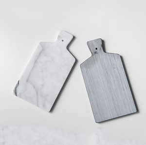Nuevo diseño, bloque de cortar de mármol, venta superior, tabla de cortar de verduras para el hogar, mango de suspensión de cuerda de cuero - Product Image 2