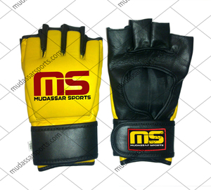 ถุงมือ MMA ครึ่งนิ้วสำหรับการแสดงการแสดงการแสดงฝึกฝนแบบมืออาชีพ - Product Image 1