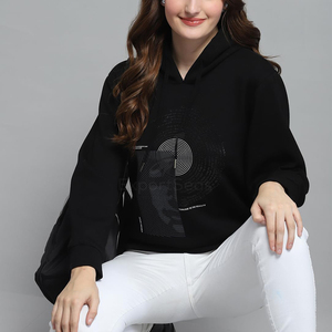 Sudadera con capucha clásica con forro polar suave y Capucha ajustable Sudadera con capucha transpirable de algodón acogedor - Product Image 4