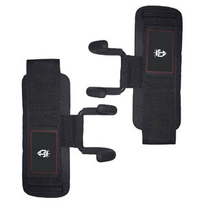 Crochets d'haltérophilie en néoprène unisexe de haute qualité, équipement d'entraînement de fitness confortable avec logo personnalisable - Product Image 5