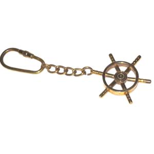 Nautical Brass Armillary Keychain Travel Vintage Brass Survival Waterproof Top Product High Quality Indian Handicraft Item - Product Image 2