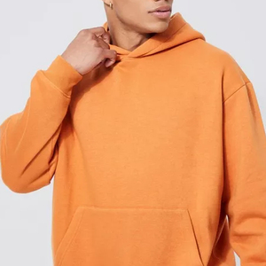 80% coton, 20% polyester polaire à capuche pull sweat à capuche pour hommes sweats à capuche - Product Image 1
