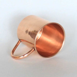 Mule de moscou, tasse solide, non plaquée, Extra Large, Mule de moscou, tasse en cuivre pur martelé seau à glace en cuivre - Product Image 5