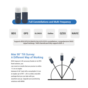 Receptor <span class=keywords><strong>GNSS</strong></span> Global FATTNAV F10 Portátil de Alta Precisão - Product Image 4