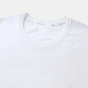 Streetwear sérigraphie personnalisée en gros Streetwear ourlet brut bord coupé graphique Boxy t-shirt court de haute qualité pour hommes - Product Image 6