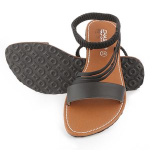 รองเท้าแตะเด็กผู้หญิง (711 A) - สีดำ - Product Image 6