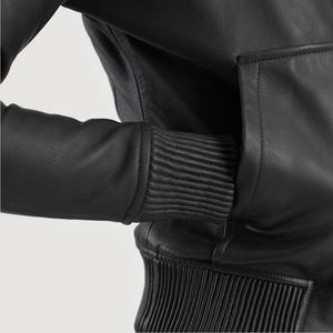 Veste à capuche en cuir anthracite pour femme, fermeture éclair sur le devant, vêtement d'extérieur décontracté, style motard ajusté pour femme, hiver automne - Product Image 5