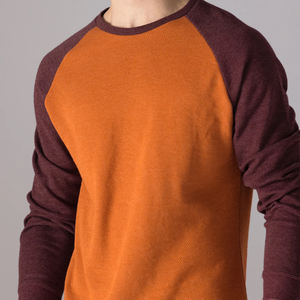 Sudaderas con logotipo bordado personalizado para hombre, suéter liso de 100% algodón con cuello redondo, sudaderas de gran tamaño - Product Image 4