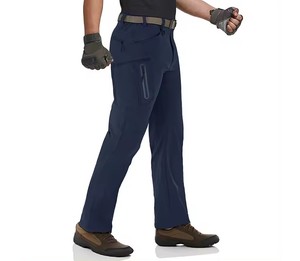 ชุดกางเกงวอร์มกางเกงคาร์โก้ผ้าไนลอนของผู้ชายกางเกงคาร์โก้แบบสั่งทำดีไซน์ใหม่2024 - Product Image 1