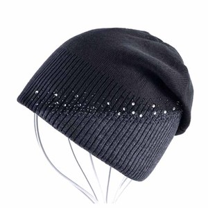 หมวกบีนนี่หมวกถักอะคริลิคสไตล์สตรีทฤดูหนาวสินค้ามาใหม่ - Product Image 3