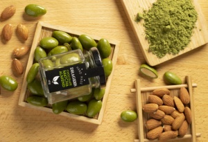 Chocolate Dragee de Buena Calidad con Matcha, Almendras Secas Cubiertas de Chocolate Verde y Negro, Bajo MOQ para Venta al por Mayor - Product Image 4