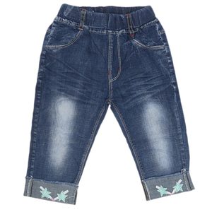 Capri en jean pour filles - Bleu - Product Image 1