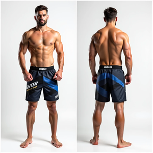 Personnalisé Hommes MMA Combat Shorts No Gi BJJ Grappling Shorts Sublimé Vente en gros MMA Porter Jiu Jitsu Kimono Confortable - Product Image 2