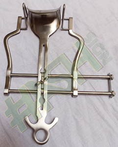 Retractor Abdominal Codman Balfour de 7 y 10 Pulgadas, con Hojas Laterales Sólidas Fenestradas y Hoja Central, Instrumentos Médicos - Product Image 4