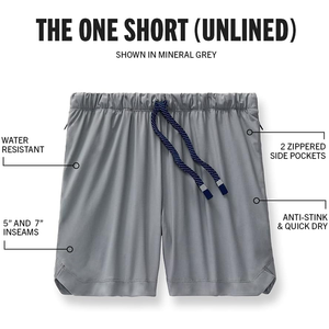 Pantalones cortos de entrenamiento para hombre de alta calidad, nuevo diseño, pretina elástica, bolsillos laterales, poliéster/nailon, patrón cómodo de playa personalizable - Product Image 6