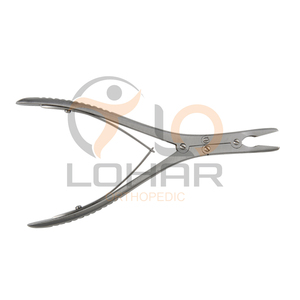 Ruskin Bone Rongeur Forceps Coudé Pour Usage Chirurgical Acier inoxydable fait rongeur forceps - Product Image 2