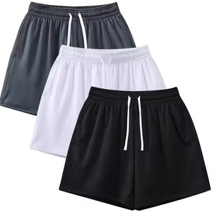Shorts en toile pour homme de qualité supérieure, coupe ajustée, séchage rapide, avec cordon de serrage et poches - Product Image 4