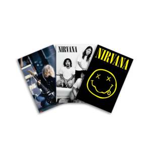 Modern Style Nirvana <b>Poster</b> Set Paper Design for Wall Decor - Product Image 1