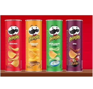 Papas Fritas Pringles, Paquete de 200g, Paquete de 12, Deliciosas Papas Fritas Crujientes, Papas Fritas con Sabor, Perfectas para el Uso Diario - Product Image 4