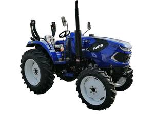 Tracteur chenillé 4x4 de 55 CV, mini-tracteur agricole avec moteur, pompe, transmission par engrenages et roulement pour l'agriculture - Product Image 2