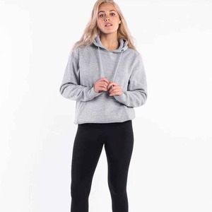 Jersey de algodón anti-pilling a la moda para mujer, Sudadera con capucha de manga larga OEM al por mayor, ropa de invierno informal a la moda, logotipo personalizado - Product Image 1