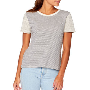 Camisetas informales de manga corta con cuello de pico para mujer, ropa de vestir con estampado personalizado a la moda - Product Image 1