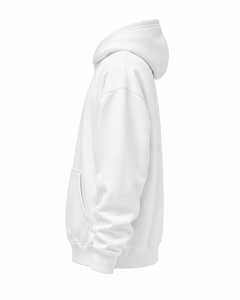 เสื้อฮู้ดดี้ลายเสือปักขนาดใหญ่พิเศษแบบพรีเมียม สีขาว พร้อมลายปักเสือและโลโก้ปักตามสั่ง - Product Image 4