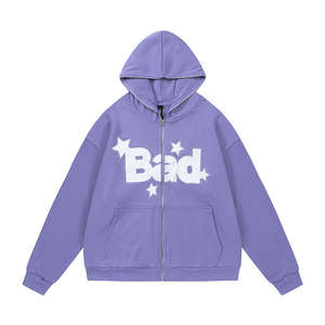 ผู้ชายคุณภาพสูงที่กําหนดเอง 3D พัฟพิมพ์ขนาดใหญ่ Hoodies โฟมพิมพ์โลโก้ Hoodies U Nisex Hoodies - Product Image 5