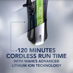 Recortadora de Cabello Profesional Inalámbrica Recargable con Tecnología de Iones de Litio, 10 Peines de Ajuste, Cuchillas de Acero Inoxidable, Estilo Francés - Product Image 4