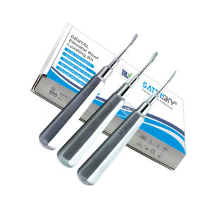 Set de 3 scalers manuels Manipal à double extrémité, autoclavables, instruments dentaires de haute qualité - Product Image 3