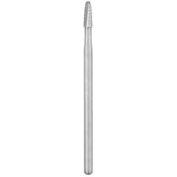 # Fresa quirúrgica de vástago cónico plateada 1702 # Cabezal Cónico de 2-51 mm, Diámetro de 1.3 mm, Longitud de Trabajo de 4.3 mm, Paquete de 10, Turbina Manual/Eléctrica - Product Image 1