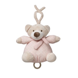 Oso de Peluche Musical Rosa Moderno para Niñas - Product Image 1