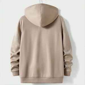 2024 High Quality 100% Cotton Oversized Rhinestone <b>Hoodies</b> Zipper <b>Hoodies</b> for <b>Men</b> - Product Image 4