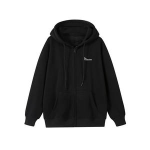 Sweat-shirt à capuche zippé pour homme, style tendance, personnalisable, motif uni, confortable, taille adaptée, printemps-automne - Product Image 1