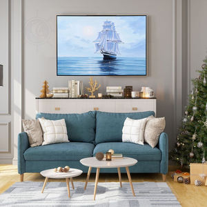 Moonlight's Reflection <b>Canvas</b> Wall <b>Art</b> 119.4L X 3.3W X 78.7H cm Wood for Home Decoration Wall Hanging - Product Image 6