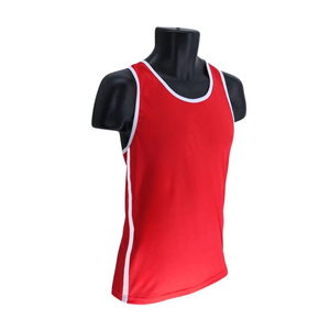 New Custom Men's Boxing Singlets Stretch 100% <b>Polyester</b> 240g Bulgaria International Sublimation <b>Boxers</b> Uniforms - Product Image 3