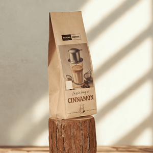Café Molido Arábica con Sabor a Canela en Bolsa, Marca Privada OEM, Alta Calidad, Sabor Amargo, Tueste Medio, de Fabricación Vietnamita - Product Image 1