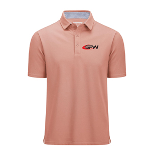 Vente en gros de chemises de golf décontractées unies de haute qualité avec logo personnalisé imprimé sur le devant pour hommes, séchage rapide, offre ODM - Product Image 1