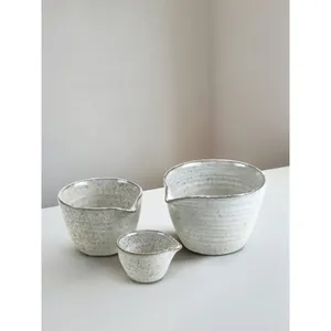 WGV International CSC2606FW <b>Large</b> speckled grey Ceramic Sake <b>Cup</b> Vase-4.8 D X 3.6 H-24-Piece Cases - Product Image 2