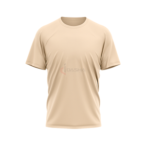 T-shirts à manches courtes coupe ajustée pour hommes en tissu tricoté respirant impression de logo personnalisé vêtements de sport streetwear avec couleur unie - Product Image 5