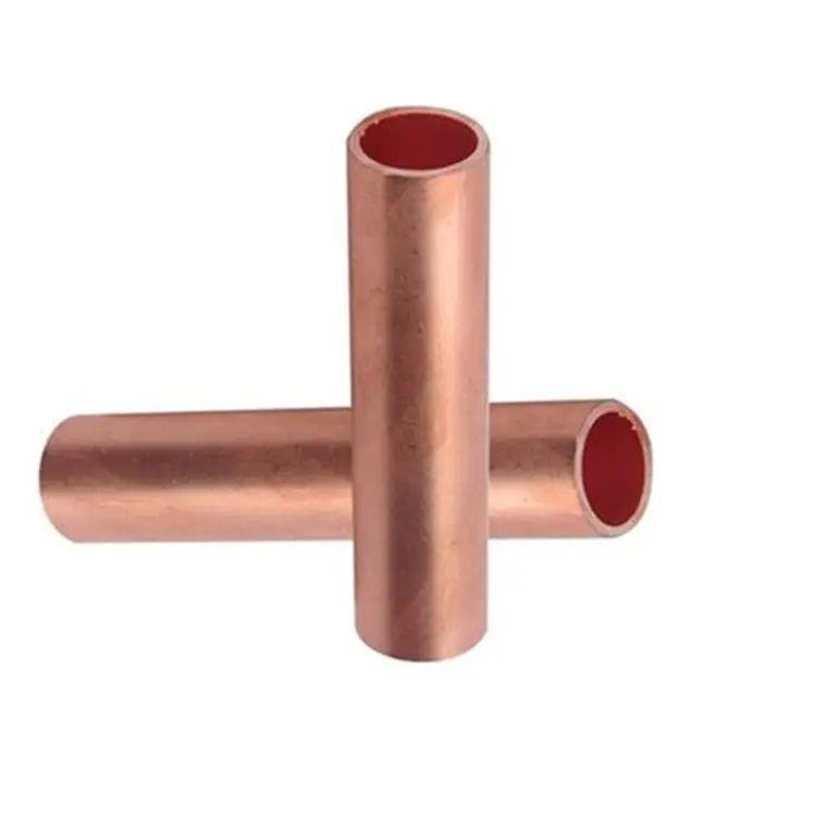 Factory Sales Flexible Seamless Round Shape Red Surface C1100 C1020 C1201 Copper Round Pipe