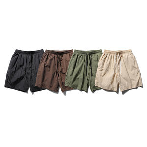 Pantalones Cortos Deportivos Casuales de Verano 2025 para Hombre, de Secado Rápido, Transpirables, Ecológicos, 100% Algodón, Cierre Elástico Ligero - Product Image 1