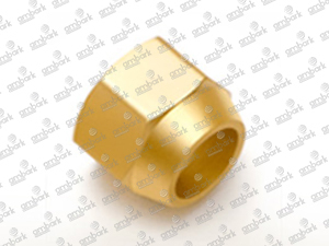 Écrou bouchon hexagonal en laiton massif pour raccord hydraulique et pneumatique – Matériel de stockage en gros - Product Image 3