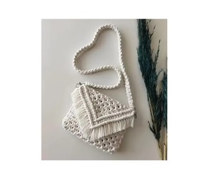 Sacs pochette en toile de jute de bonne qualité Conception supérieure Taille personnalisée Sac fourre-tout en toile de haute qualité fait à la main Forme demi-ronde Taille personnalisée - Product Image 3