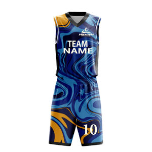 Nouvelle conception de maillots de basket-ball personnalisés, uniformes de sport décontractés sans manches, uniformes d'équipe unisexes, couleur personnalisée, uniforme de basket-ball - Product Image 3