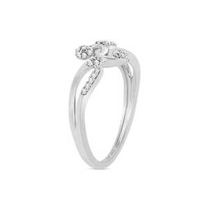 Bague en diamant à fleurs multiples pour femme Collection de bagues élégantes en diamant - Product Image 1