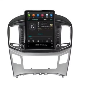 Autoradio <span class=keywords><strong>Tesla</strong></span> Android 13 8 cœurs 8+128 Go pour Hyundai H1 2017-2018 avec SWC DSP GPS, éclairage des touches et Carplay Auto Électronique - Product Image 3