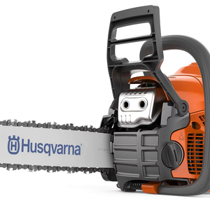 เลื่อยยนต์ Husqvarna 130 ใช้แก๊ส 38 ซีซี 2 แรงม้า เครื่องยนต์ 2 จังหวะ X-Torq ขนาด 16 นิ้ว สภาพสมบูรณ์แบบ - Product Image 1