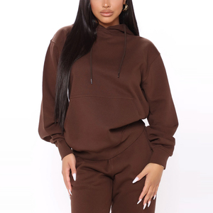 Vente en gros de pulls à capuche personnalisés pour femmes, survêtements respirant, gris, style de rue, taille XL, artiste décontracté, logo de conception industrielle - Product Image 5