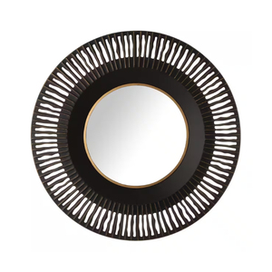Miroir mural décoratif de forme ronde personnalisé maisons urbaines nouvellement conçues pour la maison salon et chambre à coucher - Product Image 2